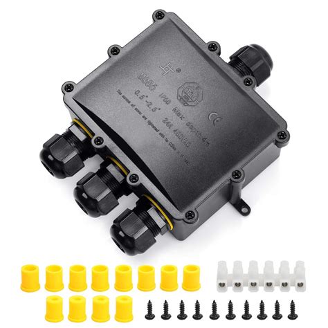 newark element14 weatherproof outdoor electrical junction box|Amazon.com: Outdoor Waterproof Junction Box.